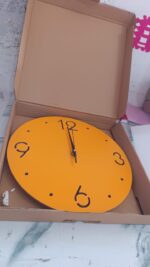 Modern Minimalist Wall Clock for Home & Office Décor (1 Pc) - Full Detail by Nari Haat, Indian ethnic wear, women cl...