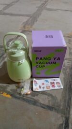 Stainless Steel Mug / Bottle Vacuum Insulated Cup With Handle (1200 ML) - Fabric Detail by Nari Haat, Indian ethnic w...