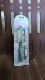 5 In 1 Pedicure Tool Pedicure Brush For Feet Foot Scrubber Foot File With Nail Cutter - Fabric Detail by Nari Haat, I...