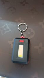 LED Keychain COB Light with Hook & Loop Sticker 3 Light Modes (1 Pc) - Neckline Detail by Nari Haat, Indian ethnic we...