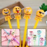 Emoji Pen and Emoji Pencil Used by kids for writing and playing purposes etc. - Front View by Nari Haat, Indian ethni...