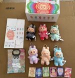 Plush Toy Cartoon Keychain with Hook Assorted Colorful Animal Design  1 Pc - Full Detail by Nari Haat, Indian ethnic ...