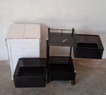 Metal High Quality Kitchen Trolley Kitchen Organizer Items and Kitchen Accessories Items for Kitchen Rack Square Desi...