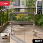 Supermom Stainless Steel Multipurpose Shoe & Storage Rack - (1 pc) - With Dupatta by Nari Haat, Indian ethnic wear, w...