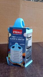 Ritu Heavy-Duty 7-in-1 Multipurpose Stainless Steel Hexagonal Grater - Fabric Detail by Nari Haat, Indian ethnic wear...