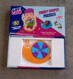 Mini Snail Puzzle – STEM Educational Toy, Puzzle Games for Ages 3-6 (Mix Color) - Fabric Detail by Nari Haat, India...