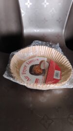 Round Air Fryer Disposable Paper Liner  (50 Pcs Set / 160mmx45mm) - Full Detail by Nari Haat, Indian ethnic wear, wom...