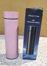 Pink Vacuum Insulated Water Bottle (1 Pc / 500ML) - Full Detail by Nari Haat, Indian ethnic wear, women clothing, des...