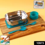 Premium Stainless Steel Lunch Box Set - With Dupatta by Nari Haat, Indian ethnic wear, women clothing, designer suit