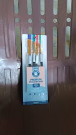Premium Paint Brushes, Watercolor Acrylic Paint Brushes (4 Pcs Set) - Full Detail by Nari Haat, Indian ethnic wear, w...