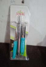 3-in-1 Kitchen Combo with Lighter, Knife and Peeler - Fabric Detail by Nari Haat, Indian ethnic wear, women clothing,...