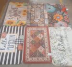 Premium Soft Anti-Slip Floor Mat - (1 Pc / 80x50 Cm / mix design / color) - Full Detail by Nari Haat, Indian ethnic w...