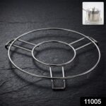 Stainless Steel Round Table Ring Hot Pot Stand (1 Pc) - With Dupatta by Nari Haat, Indian ethnic wear, women clothing...