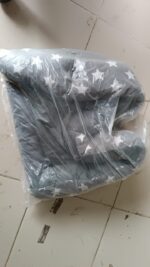 3XL Extra-Large Star Pattern Round Pet Bed for Cats & Small Dogs - Fabric Detail by Nari Haat, Indian ethnic wear, wo...