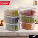 6 Pcs Multipurpose Plastic Food Storage Container Set - With Dupatta by Nari Haat, Indian ethnic wear, women clothing...