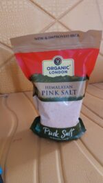 Organic Himalayan Pink Salt (1 Kg) - Neckline Detail by Nari Haat, Indian ethnic wear, women clothing, designer suit