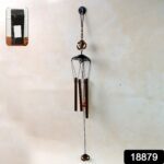 Metal Wind Chime with Om Symbol (1 Pc) - With Dupatta by Nari Haat, Indian ethnic wear, women clothing, designer suit