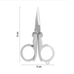 Folding Scissor 3.5inch used crafting and cutting purposes for children’s and adults - Sleeve Design by Nari Haat, ...