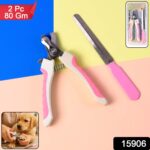 Professional Pet Nail Clipper and File (2 Pc Set) - With Dupatta by Nari Haat, Indian ethnic wear, women clothing, de...