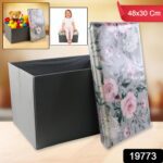 Premium Foldable Storage Box with Floral Lid (1 Pc) - With Dupatta by Nari Haat, Indian ethnic wear, women clothing, ...