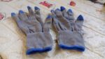 Small 1 Pair Cut Resistant Gloves Anti Cut Gloves Heat Resistant, Nylon Gloves - Fabric Detail by Nari Haat, Indian e...