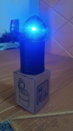 Portable Car Ashtray with Lid and Blue LED Light (1 Pc) - Full Detail by Nari Haat, Indian ethnic wear, women clothin...