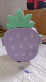 Pineapple Shaped Lunch Box with Compartments for Kids School Meals - Full Detail by Nari Haat, Indian ethnic wear, wo...