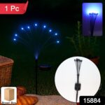 Solar LED Fiber Optic Garden Light - (1 Pc / Mix LED LIght) - With Dupatta by Nari Haat, Indian ethnic wear, women cl...
