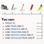 Oddy Self-Adhesive Label Sheets – A4 Full-Sheet Labels (100 Sheet) - Fabric Detail by Nari Haat, Indian ethnic wear...