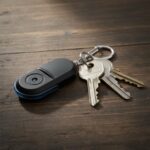 Personal Safety Alarm Keychain – Loud Emergency Siren with LED Light - Fabric Detail by Nari Haat, Indian ethnic we...