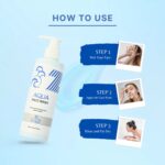 Zequz Hydrating Aqua Face Wash - (1 Pc / 250 ML) - Back View by Nari Haat, Indian ethnic wear, women clothing, design...