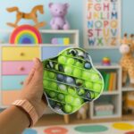 Premium Cloud Shape Silicone Pop It Fidget Toy (1 Pc) - Fabric Detail by Nari Haat, Indian ethnic wear, women clothin...