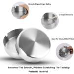 Round Tabletop Cigarette Ashtray with Multiple Rest Slots (1 Pc) - Fabric Detail by Nari Haat, Indian ethnic wear, wo...