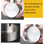 Round Tabletop Cigarette Ashtray with Multiple Rest Slots (1 Pc) - Sleeve Design by Nari Haat, Indian ethnic wear, wo...