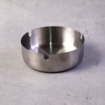 Round Tabletop Cigarette Ashtray with Multiple Rest Slots (1 Pc) - Full Detail by Nari Haat, Indian ethnic wear, wome...