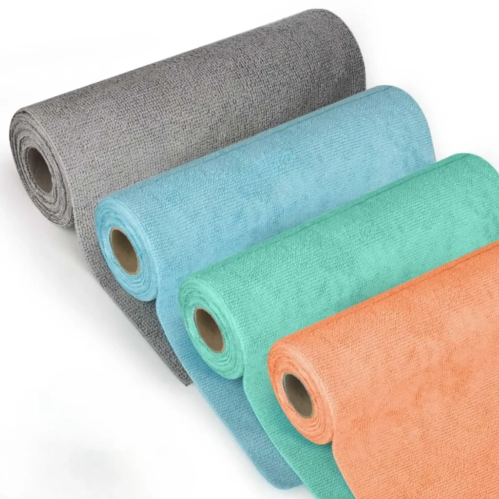 Azwian Super Soft Microfiber 500 GSM Cleaning Cloth – Multicolor 40x30 cm Ultra-Absorbent Cleaning Towel for Kitche...