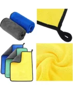Azwian Super Soft Microfiber 500 GSM Cleaning Cloth – Multicolor 40x30 cm Ultra-Absorbent Cleaning Towel for Kitche...