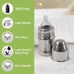 Apex Premium Stainless Steel Baby Feeding Bottle (125 ML / 1 Pc) - Full Detail by Nari Haat, Indian ethnic wear, wome...