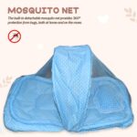 Multipurpose Baby Play Gym and Sleeping Mat (Mix Design / 1 Pc) - Closeup Embroidery by Nari Haat, Indian ethnic wear...