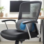 Ergonomic Orthopedic Back Support Pillow (18 x 9 Inch / 1 Pc) - Closeup Embroidery by Nari Haat, Indian ethnic wear, ...