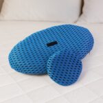 Ergonomic Orthopedic Back Support Pillow (18 x 9 Inch / 1 Pc) - Back View by Nari Haat, Indian ethnic wear, women clo...