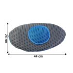 Ergonomic Orthopedic Back Support Pillow (18 x 9 Inch / 1 Pc) - Neckline Detail by Nari Haat, Indian ethnic wear, wom...