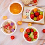 Freshee 180 ml Round Compostable Bagasse Bow (10 Pc) - Neckline Detail by Nari Haat, Indian ethnic wear, women clothi...