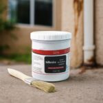 Black Waterproof Adhesive Paste 300 Gm - (Set) - Closeup Embroidery by Nari Haat, Indian ethnic wear, women clothing,...