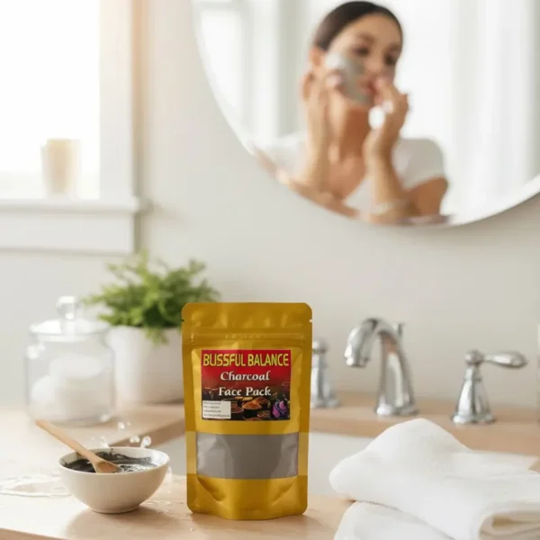 Blissful Balance Kumkumadi Face Pack Powder – Ayurvedic Glow Pack with Saffron, Sandalwood & Aloe Vera for Bright, ...