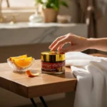 Blissful Balance Radiant Gold Facial Gel – Aloe Vera & Gold Dust Gel for Instant Glow, Brightening & Youthful Skin ...