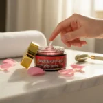 Blissful Balance D-Tan Facial Gel – Aloe Vera De-Tan Gel with Lavender & Rosemary for Bright, Even Skin - Front Vie...