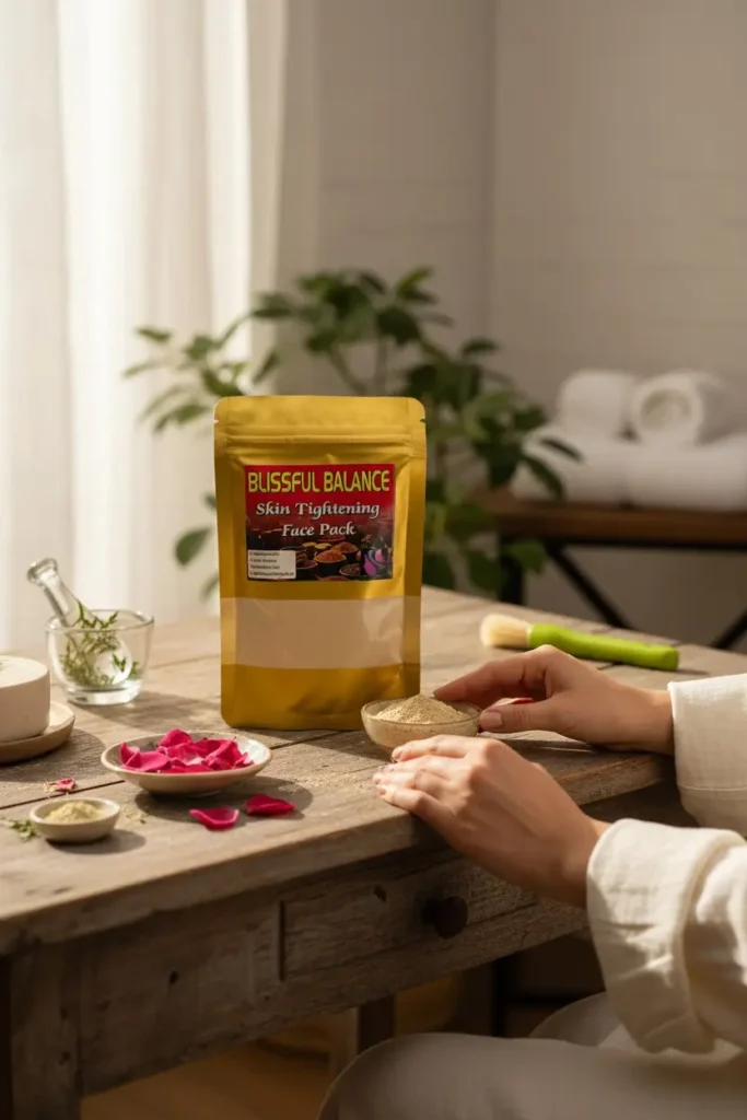 Blissful Balance Ubtan for Pimples & Oily Skin – Multani Mitti Face Pack for Acne Control, Oil Balance & Clear Skin...