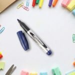 Premium Permanent Blue Marker Pen (1 Pc) - Fabric Detail by Nari Haat, Indian ethnic wear, women clothing, designer suit