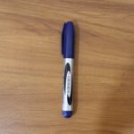 Premium Permanent Blue Marker Pen (1 Pc) - Full Detail by Nari Haat, Indian ethnic wear, women clothing, designer suit